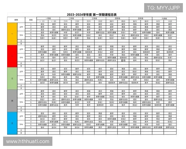 如何查看和下载hth华体会课程表，轻松掌握所有课程的时间和地点安排
